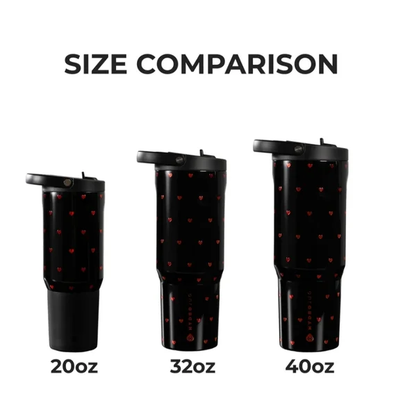 NWT HydroJug 40oz Queen Of Hearts Sport Valentine's Day - Picture 6 of 6